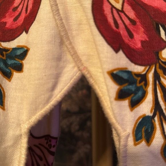 Farm Rio Linen-Blend Cut-Out Midi-Dress - Picture 8 of 8